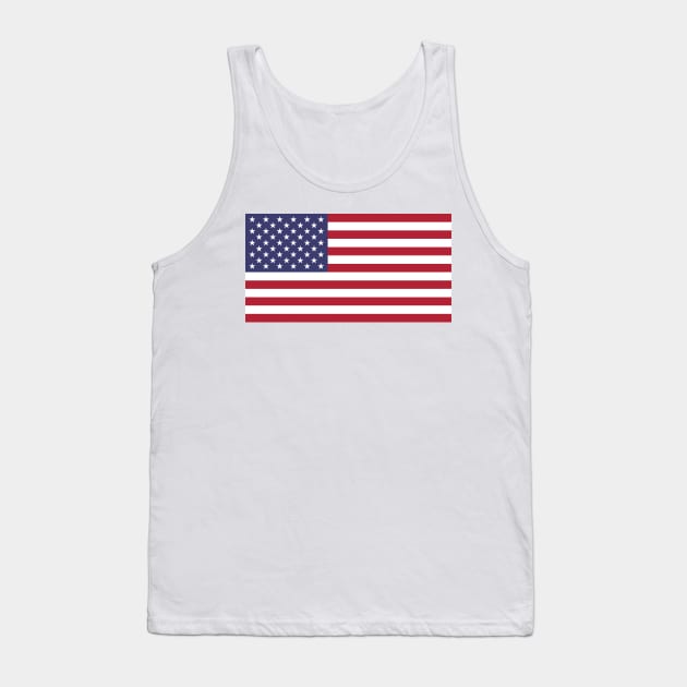 American Flag of United States Tank Top by merchlovers